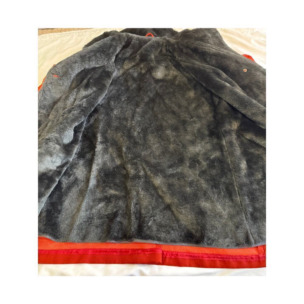 Vintage 70s Fur Lined All Weather  Smug Coat - Picture 5 of 10